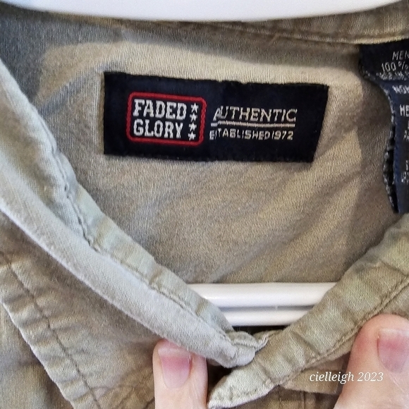 💥4 for $25💥 Faded Glory Mens shirt - Picture 6 of 8